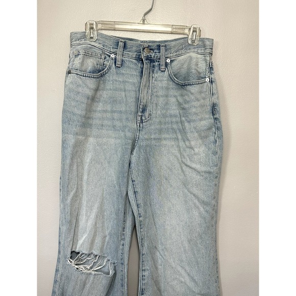 Madewell Light Blue High Rise Women Jeans - Picture 3 of 9